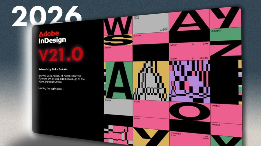 Adobe InDesign 2026 v21.2 татах download tatah